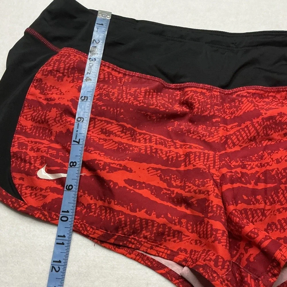 Nike Arizona Cardinals NFL Team Apparel Dri-FIT Running Shorts Red Black Large